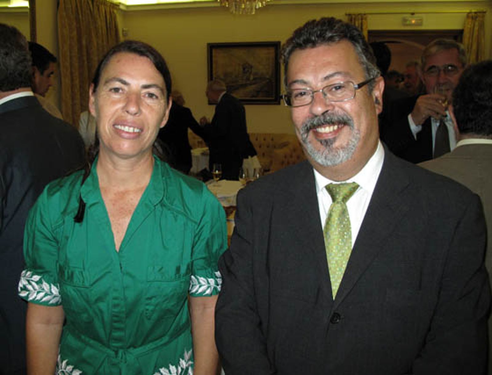 Estanislao y María Jesús Naranjo Infante, nietos del Padre de la Patria Andaluza.

Foto: Victoria Ramírez