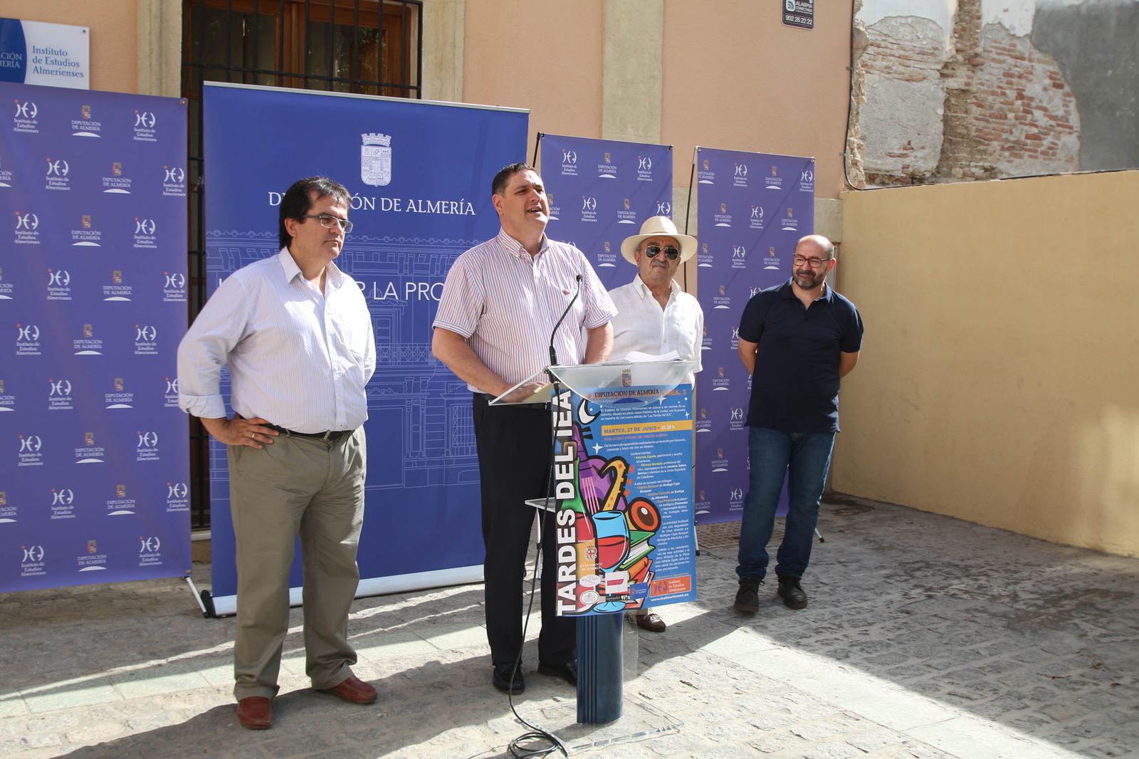 Antonio J. Rodríguez, Francisco Alonso, Antonio Zapata y Alfonso Montaña.