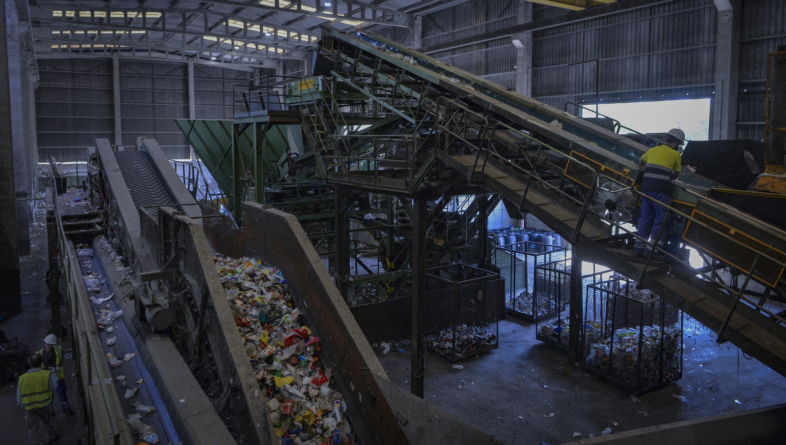 Instalaciones de la planta de tratamiento de residuos de MonteMarta Cónica