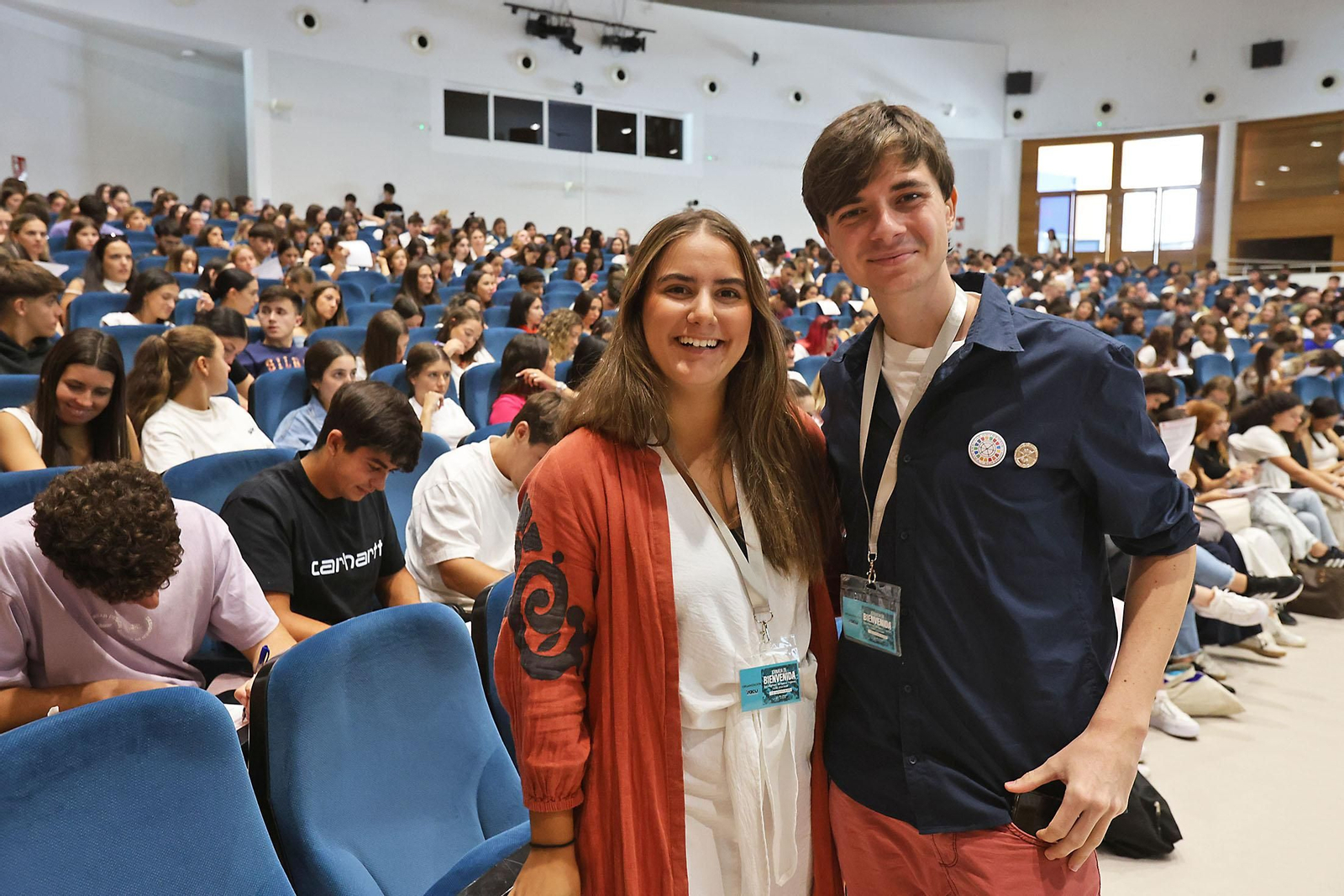 Jornada de bienvenida para estudiantes de nuevo ingreso en la UHU