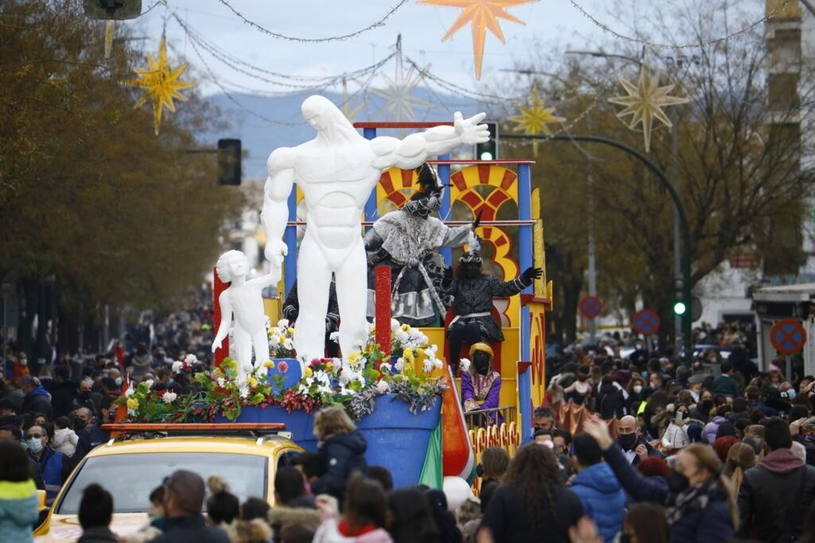 Carroza del rey Baltasar del año pasado.