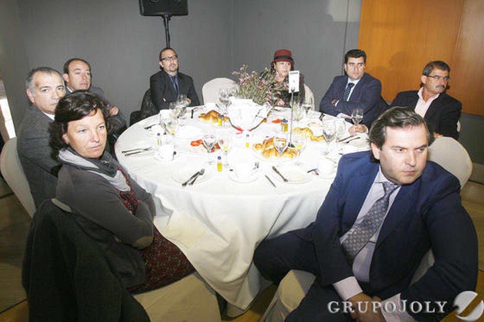 María Ramos, Jaime Sánchez, Rafael Sollero, Ángel Luis Salas, Mercedes Toronjo, Patricio Poullet, Salvador Mera y Francisco Javier Anaya.

Foto: Joaquin Pino