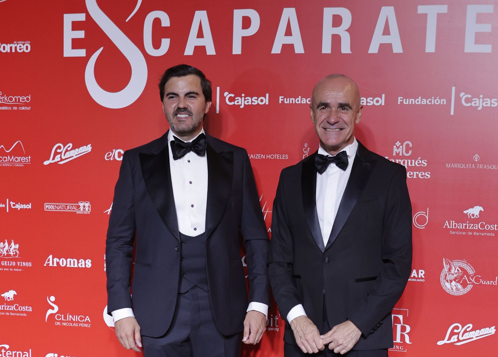 Mario Niebla y Antonio Muñoz en la gala de los Premios Escaparate.