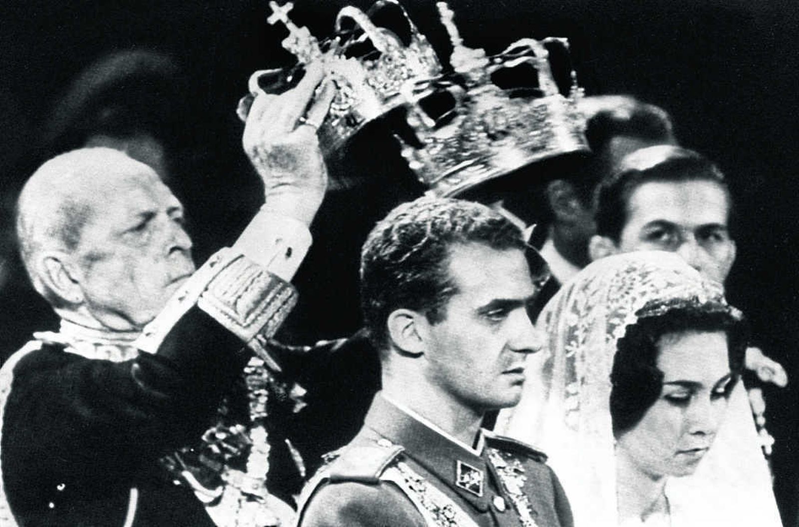 Imagen de la boda real entre Juan Carlos I y Sofía