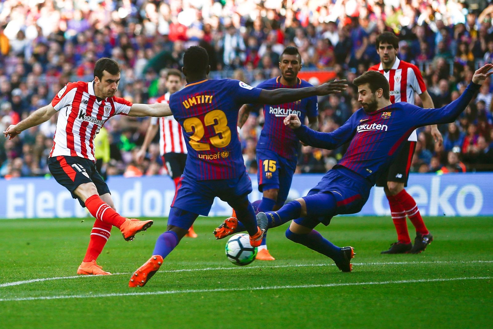 Las imágenes del Barcelona-Athletic
