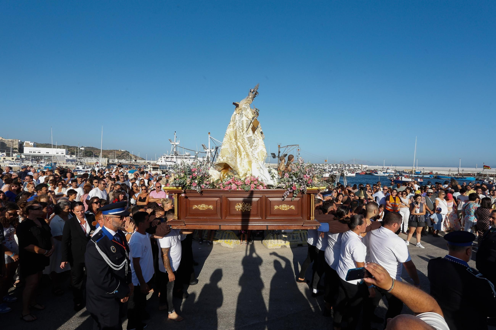 Fotos de la procesión de la Virgen del Carmen en Tarifa