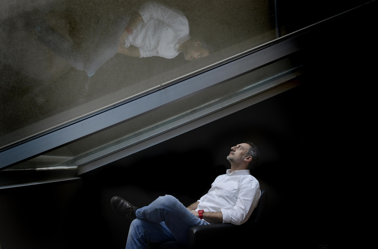 El escritor Antonio Orejudo (Madrid, 1963).