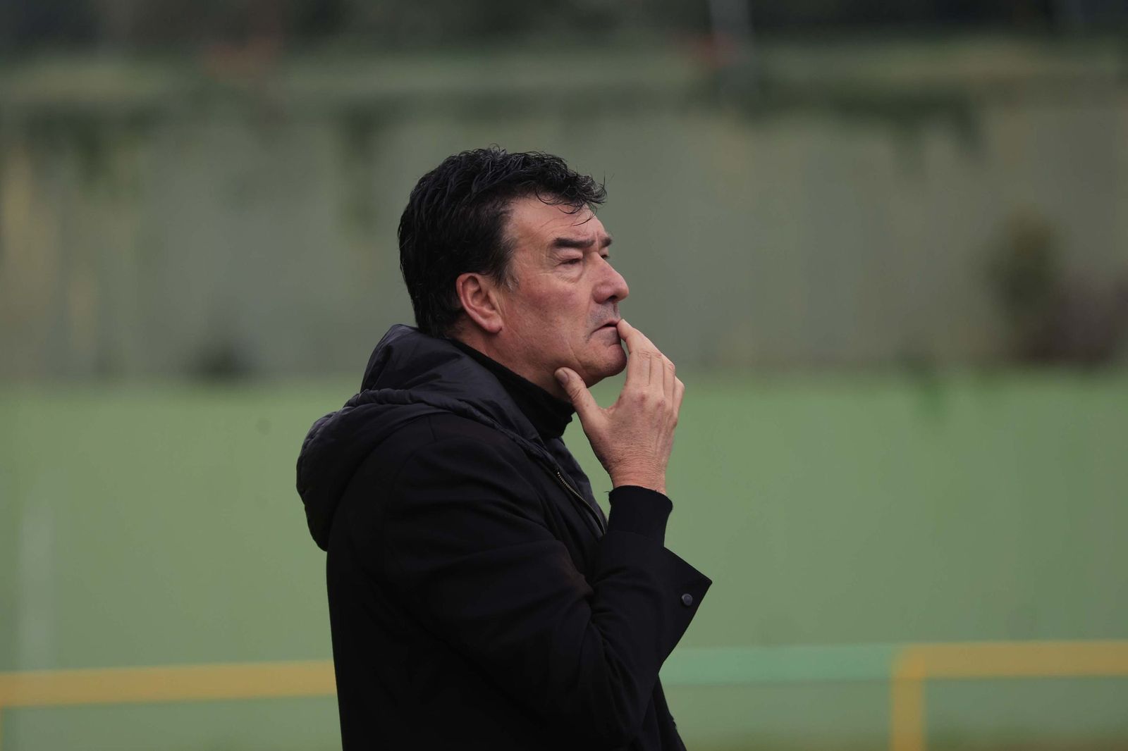 Las fotos de la visita del Egabrense de Rafa Escobar a la Unión Deportiva Los Barrios