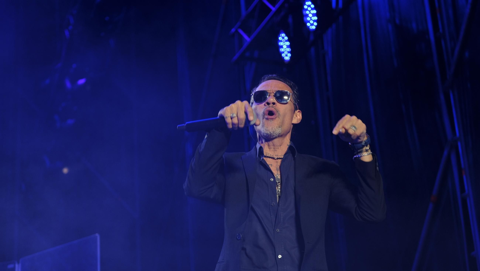 Concierto de Marc Anthony en Roquetas, en imágenes