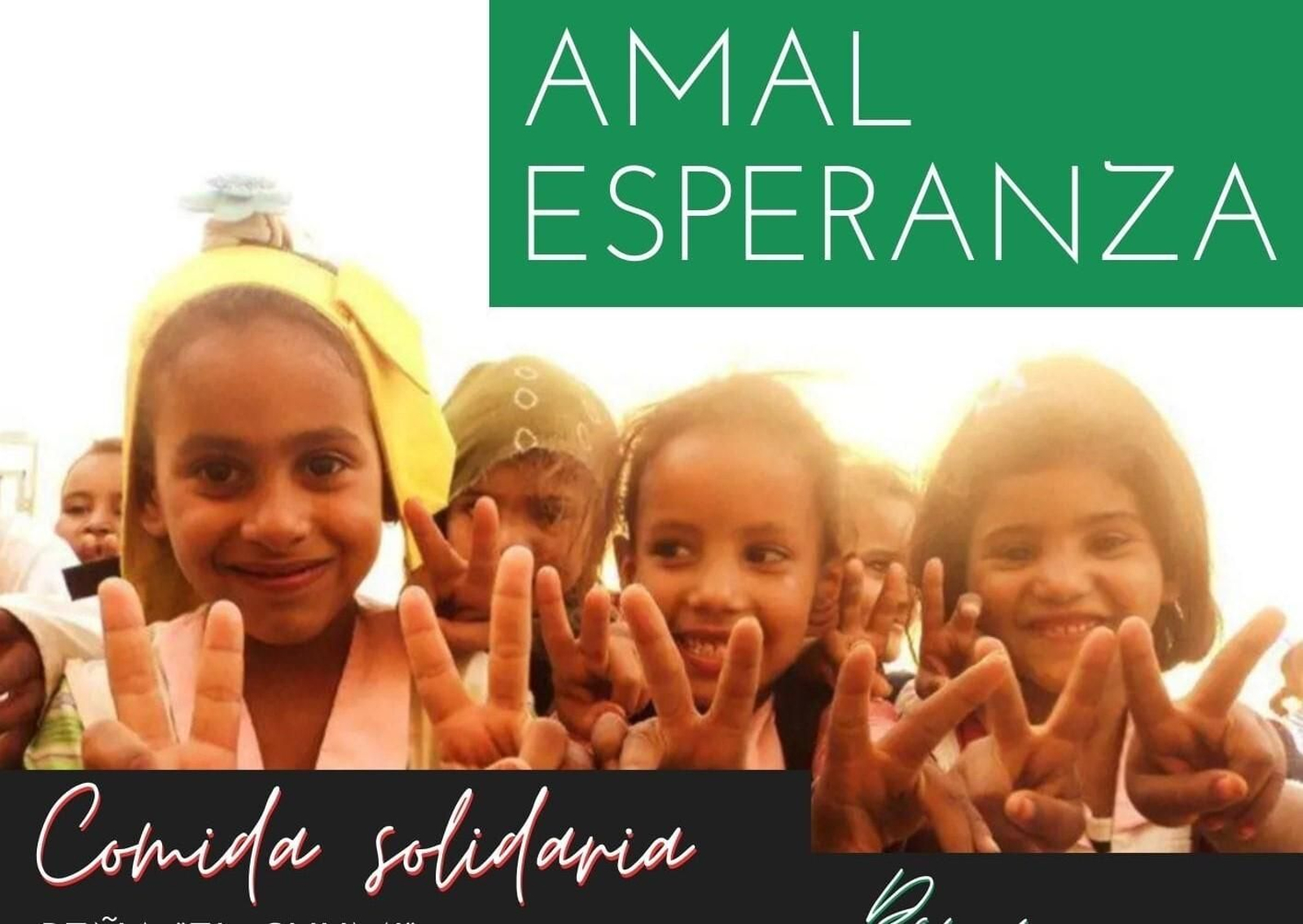 Amal Esperanza celebra una comida solidaria  el 28 octubre en El Puerto.