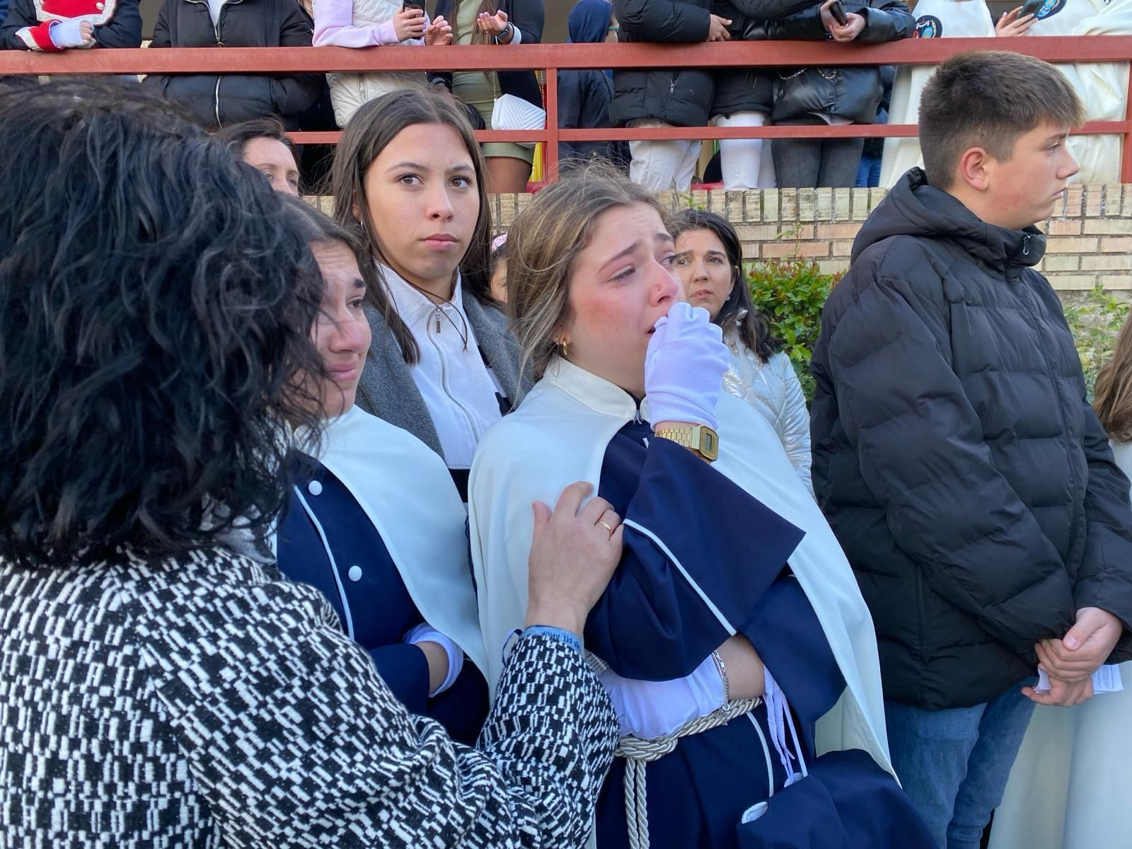 En imágenes: Divino Maestro cancela su estación de penitencia