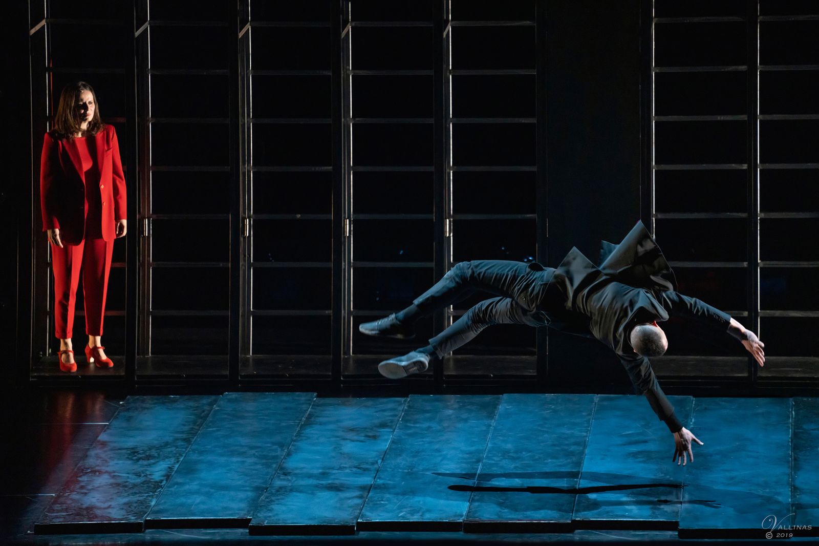 Un momento del espectáculo de danza y teatro 'Juana'