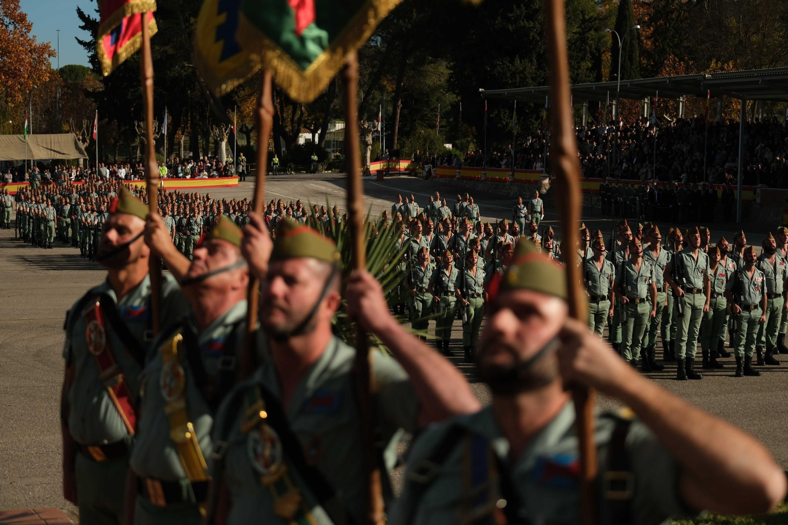 Celebración de la patrono de la Legión, en imágenes
