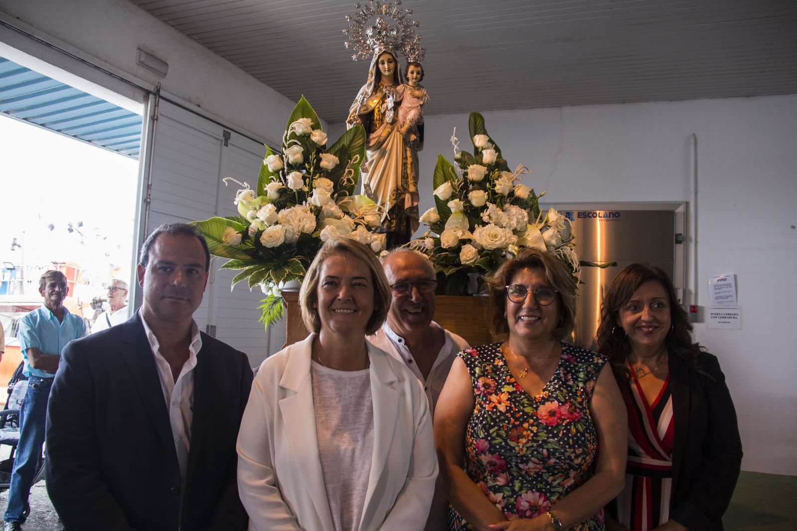 Las imágenes de la procesión de la Virgen del Carmen