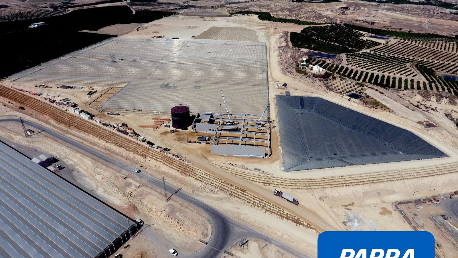 Grupo Parra desarrolla proyectos de diversa índole, entre ellos agrarios.