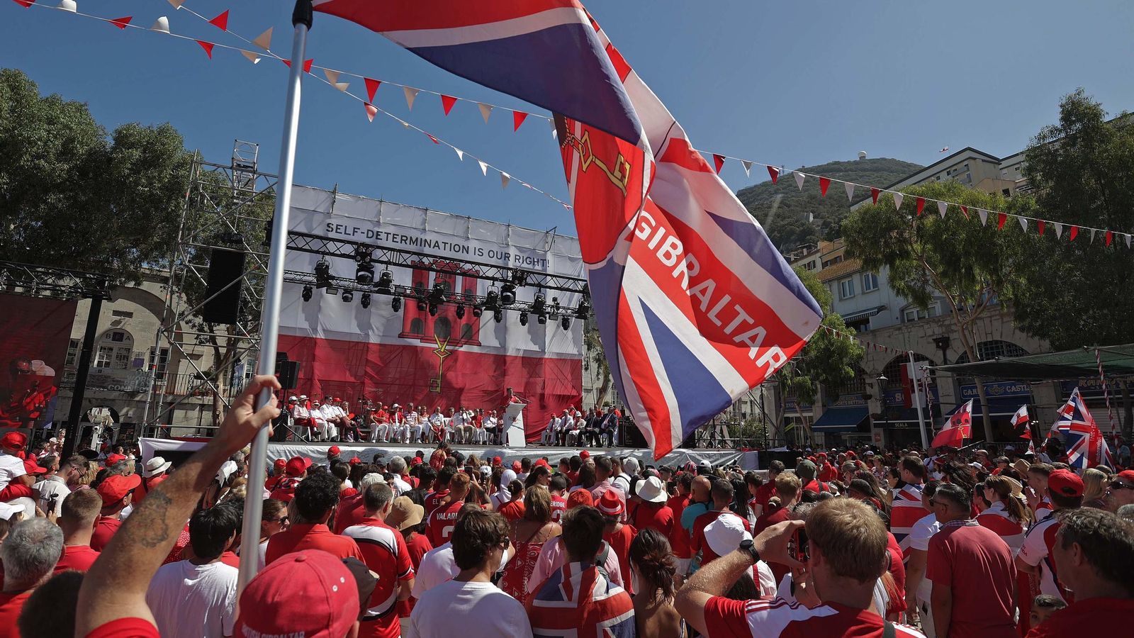 La celebración del National Day 2025 en Gibraltar.