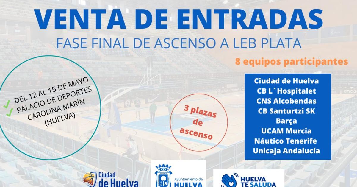 A la venta las entradas para la fase final por el ascenso a la LEB Plata