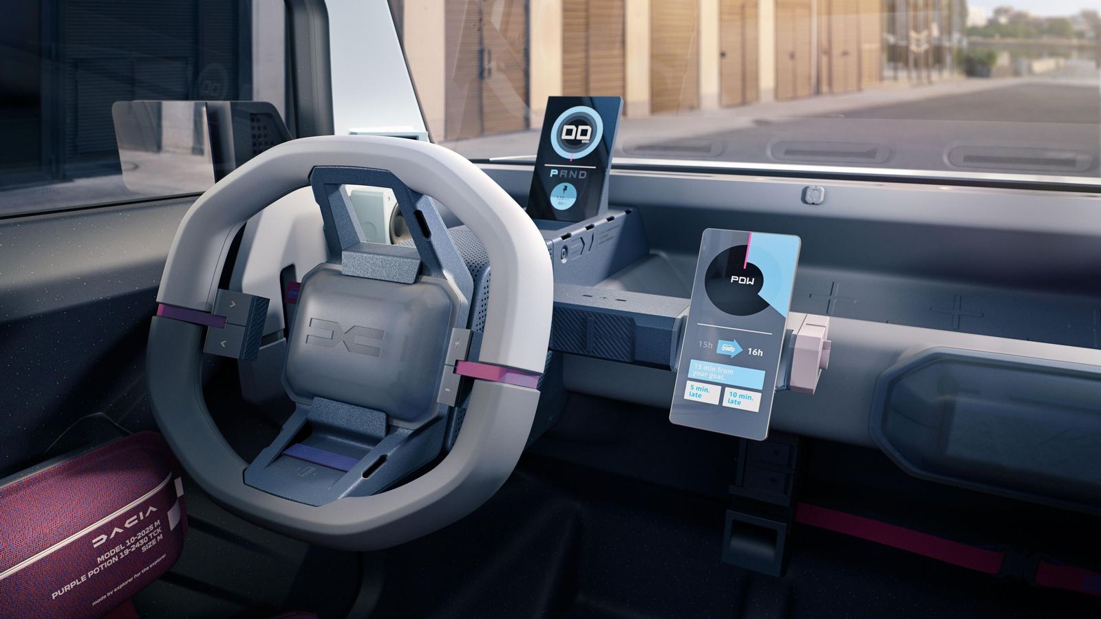 La simplicidad también afecta al salpicadero, donde debe ser el propio teléfono del conductor el que sirve de plataforma para el equipo de infoentretenimiento.