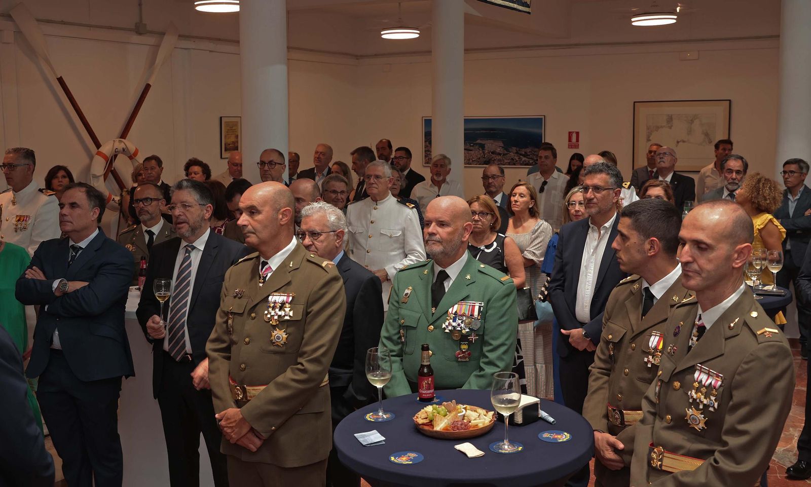 Fotos de la recepción de la Comandancia de Marina y la Autoridad Portuaria de la Bahía de Algeciras con motivo de la festividad de la Virgen del Carmen