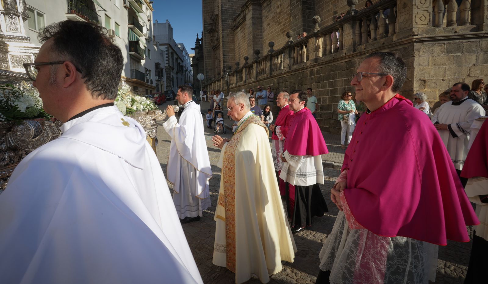 Imágenes de la procesión del Corpus en Jerez
