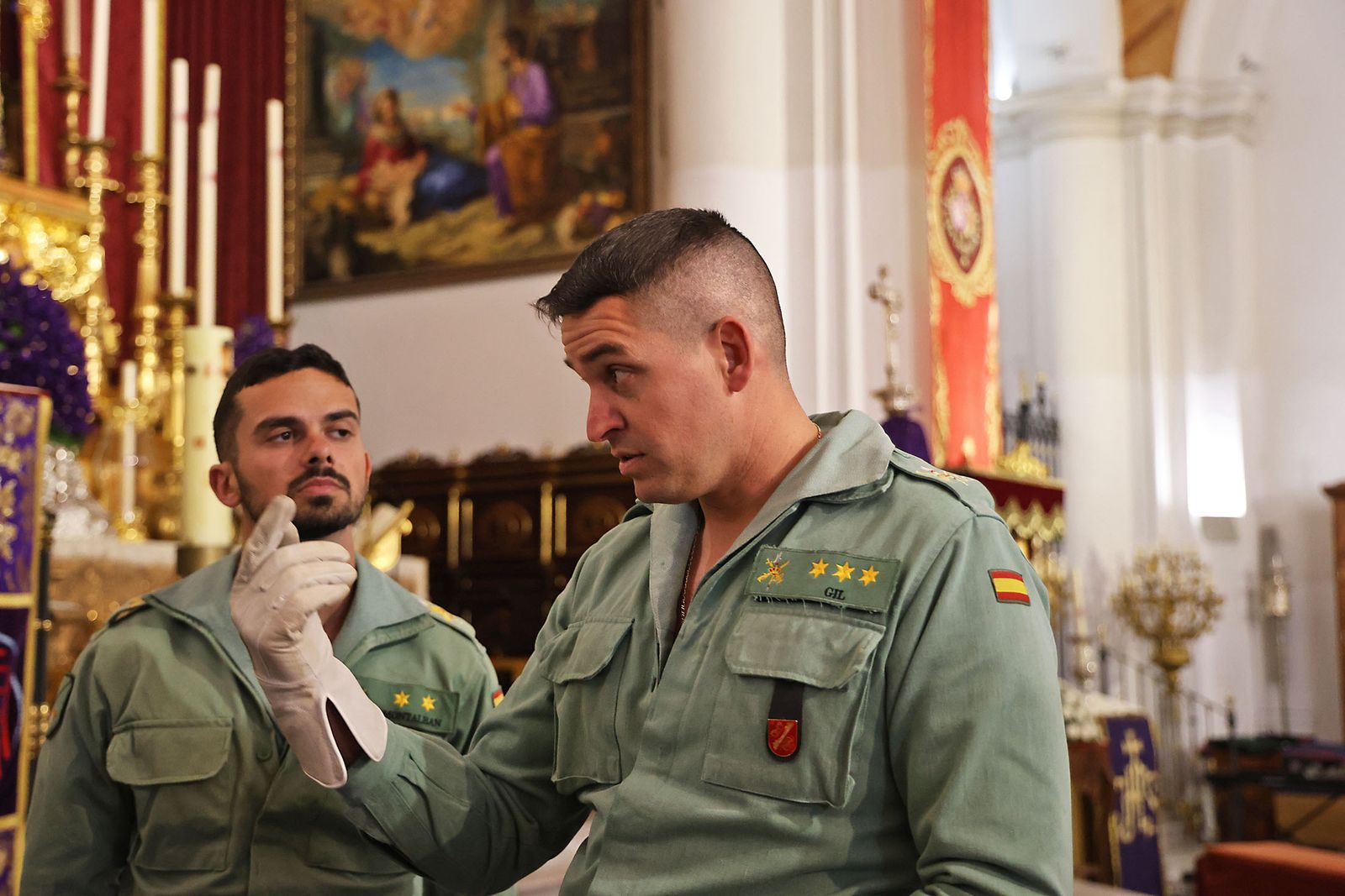 Las fotografías de los Legionarios en La Concepción