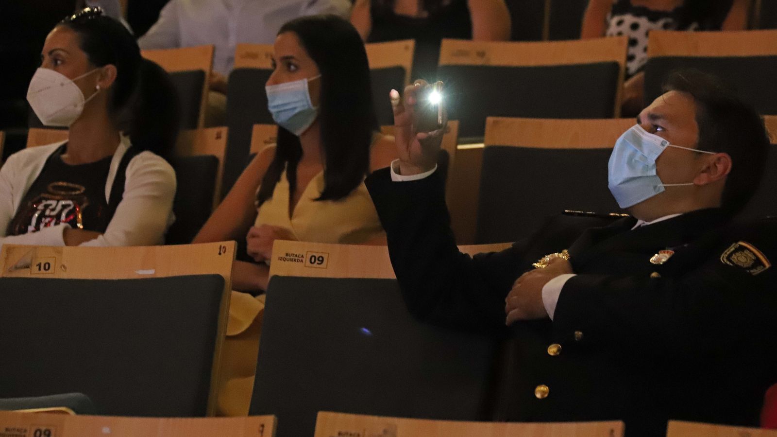 Acto de jura de cargo de la XXXIV promoción de Policía Nacional en La Línea