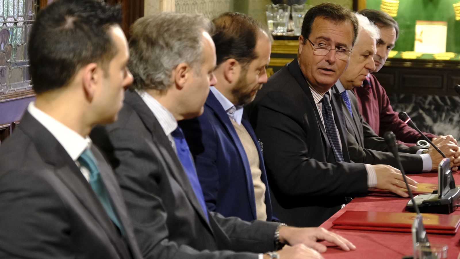 Firma del convenio celebrada este jueves.