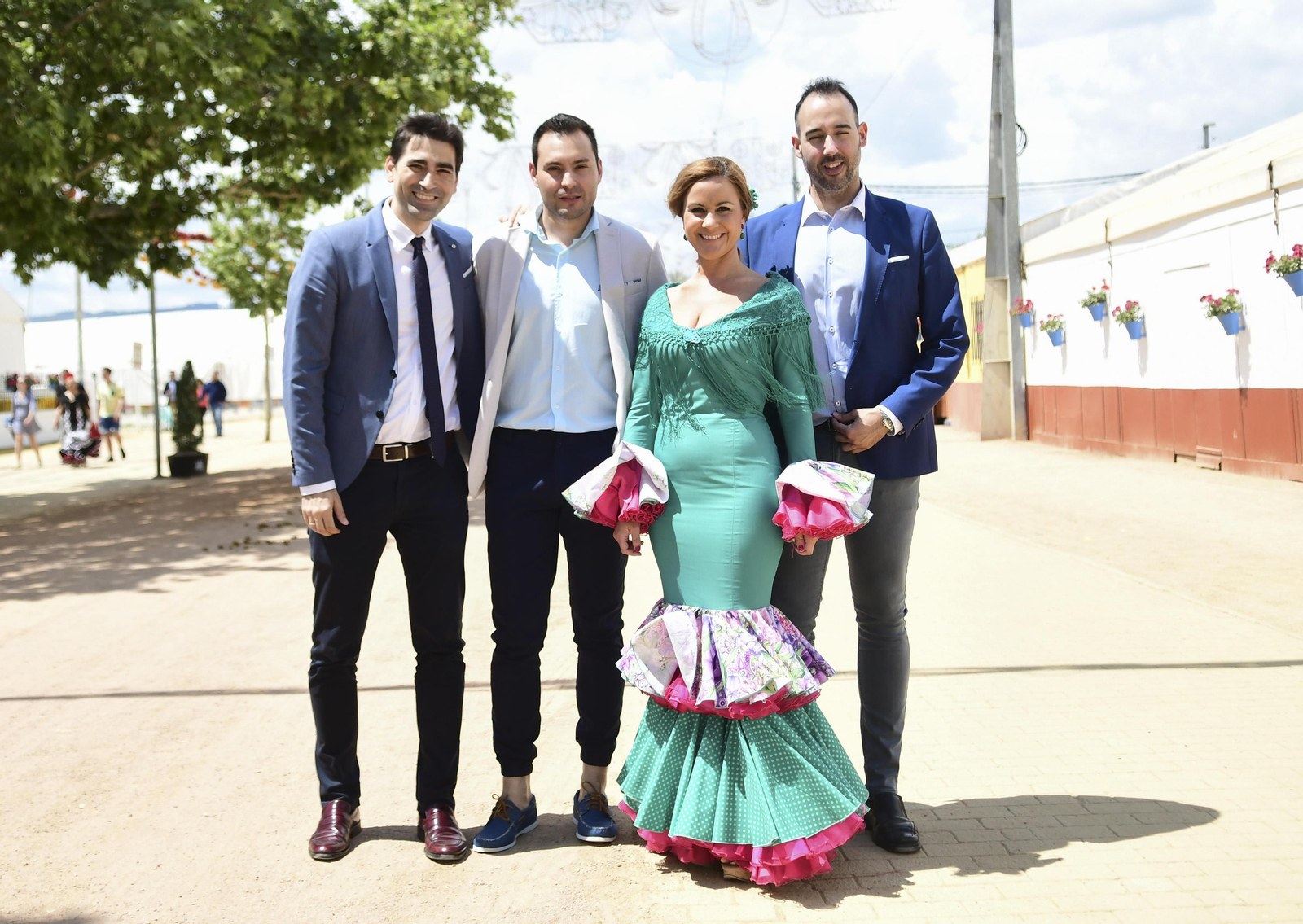 Las imágenes de lunes de Feria