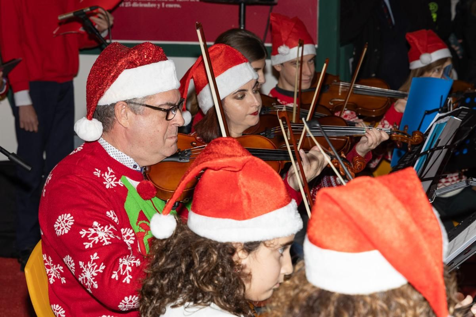 Encendido del alumbrado e inauguración del mercado y atracciones navideñas de El Corte Inglés