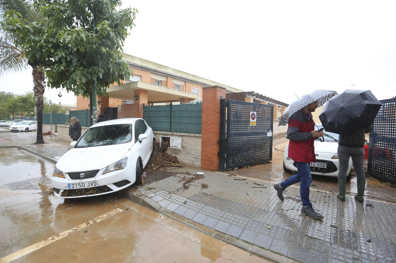 Las fotos de Campanillas inundada por el desbordamiento del río