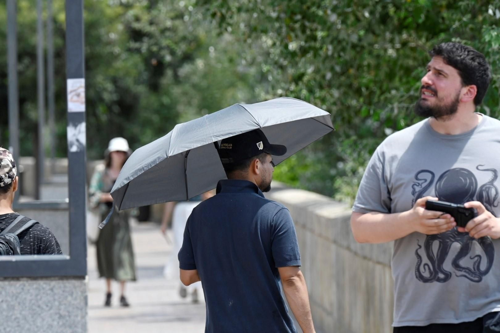 Un día de calor extremo en Córdoba.