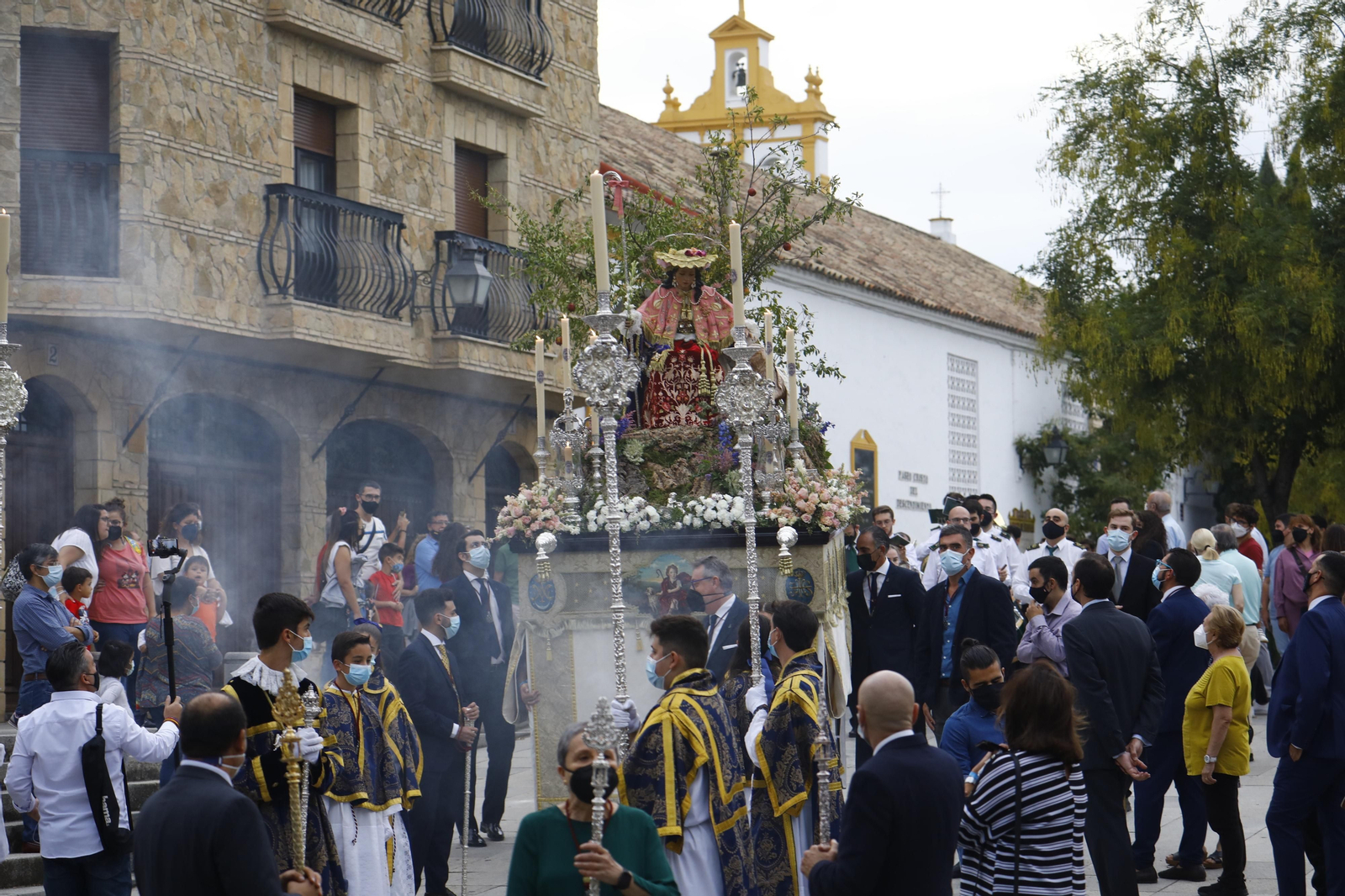 La procesión de la Divina Pastora de las Almas, en imágenes