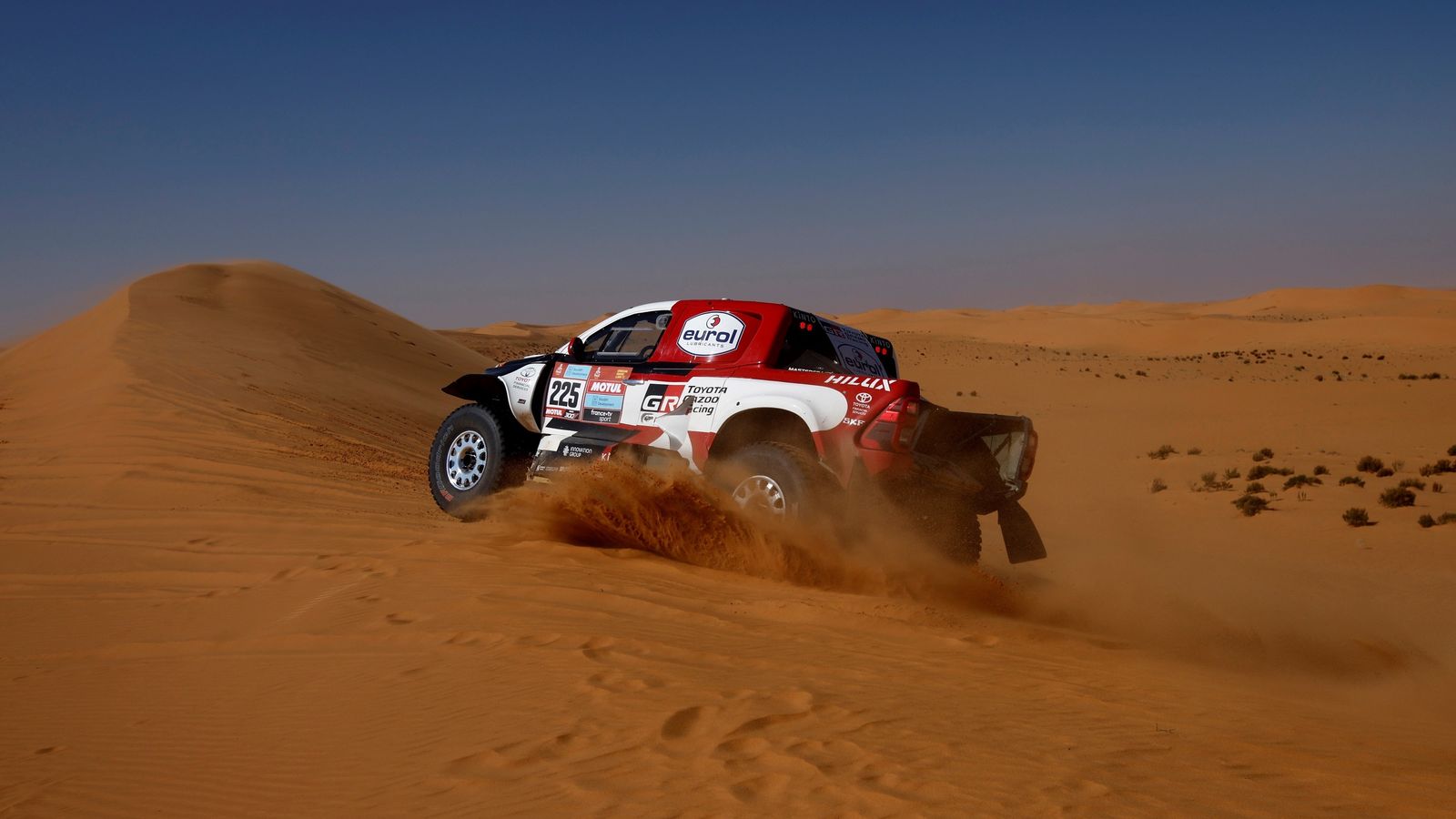 Henk Lategan, ganador de la quinta etapa.