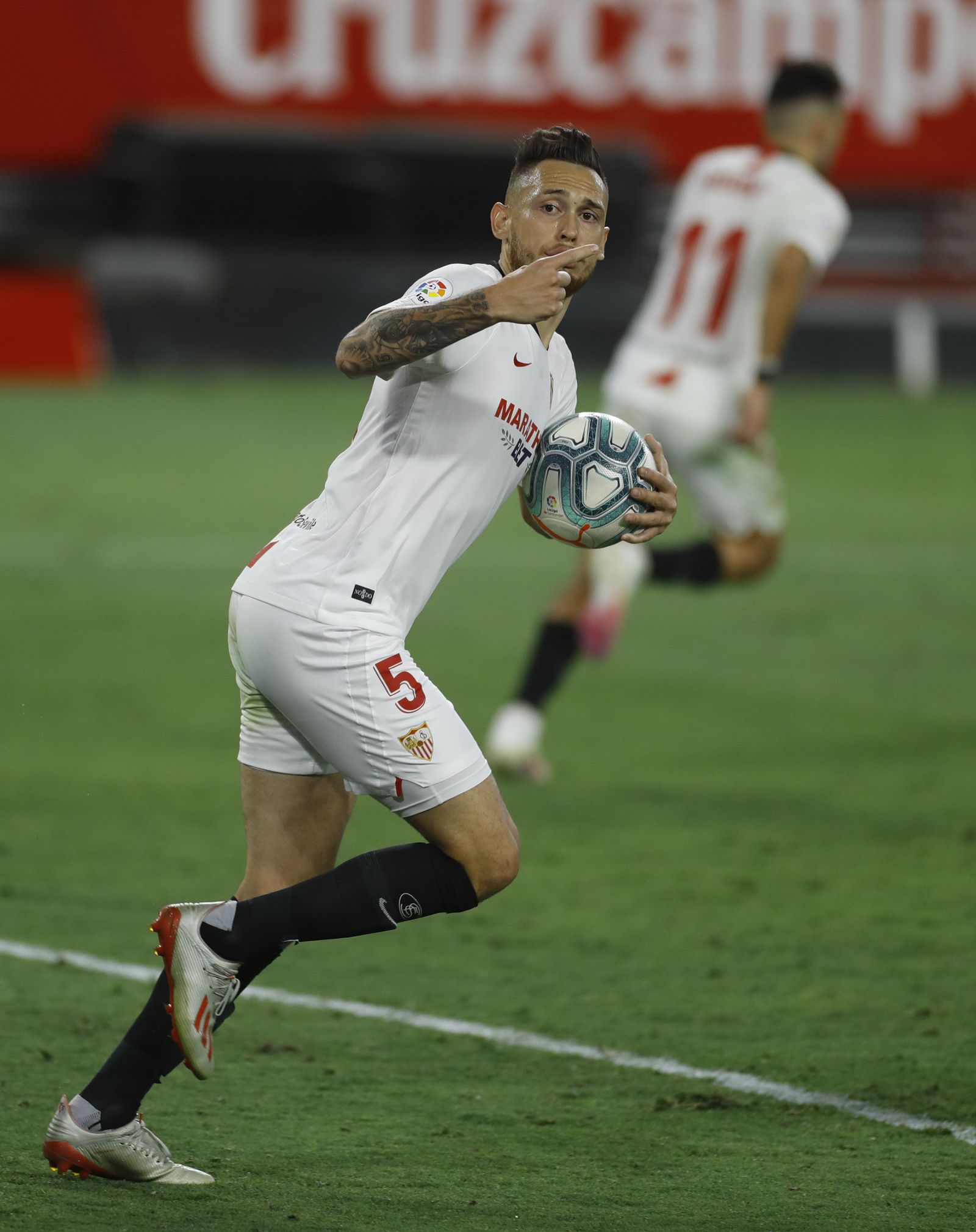 Las imágenes del Sevilla-Valladolid