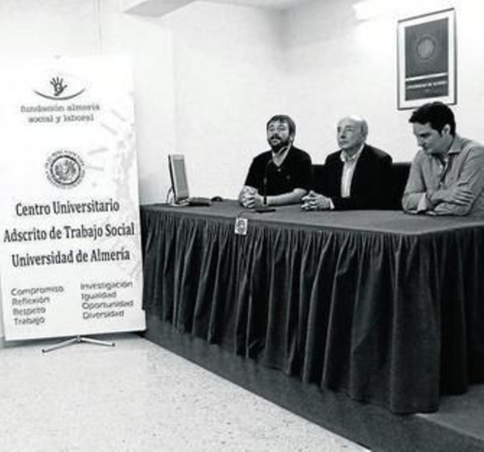 Presentación de la muestra la pasada semana.