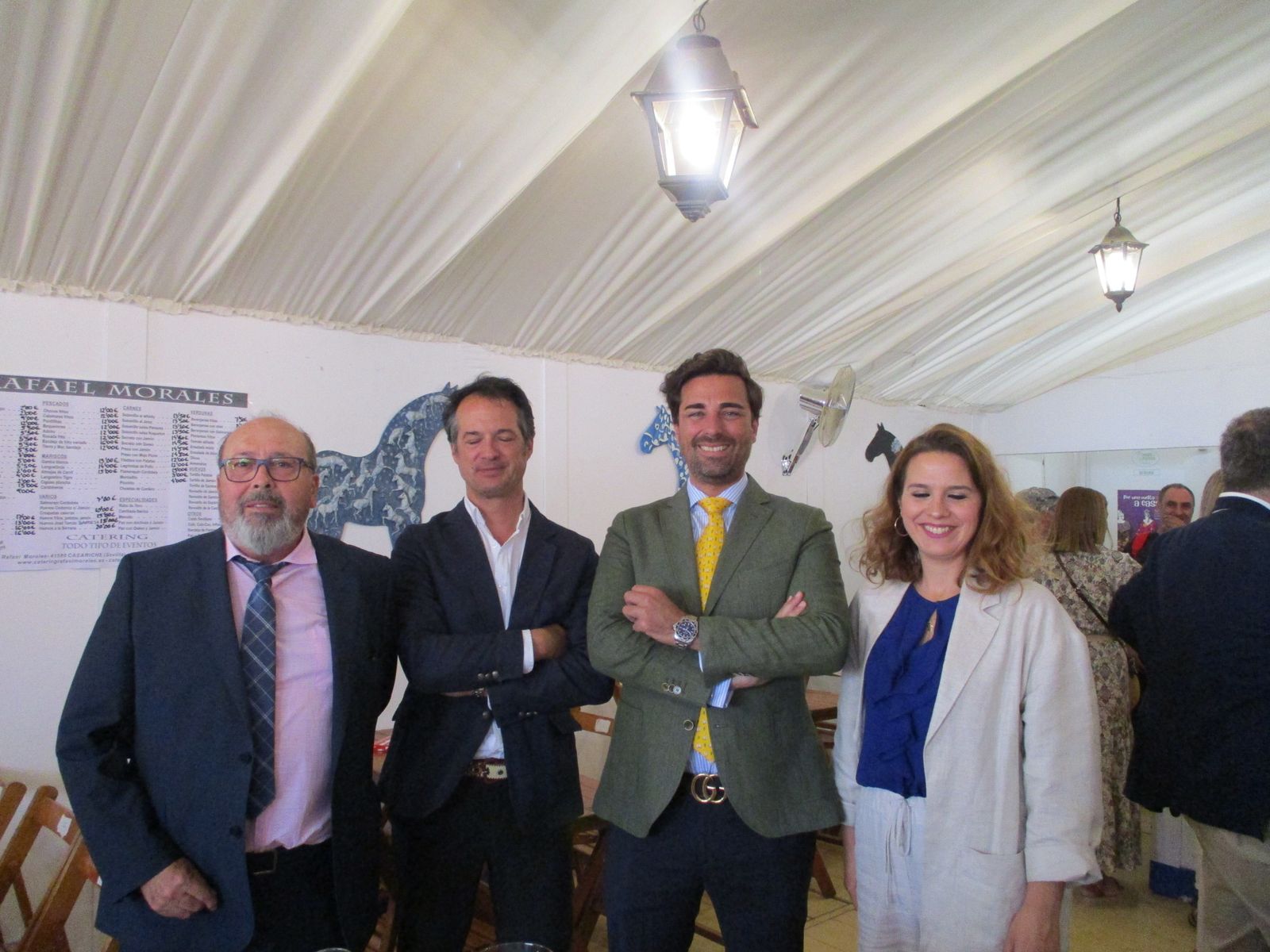 Jueves de Feria en la caseta de Diario de Jerez