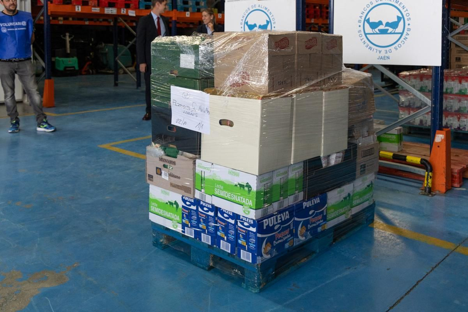 Visita de la Reina Sofía a las instalaciones del Banco de España, en imágenes