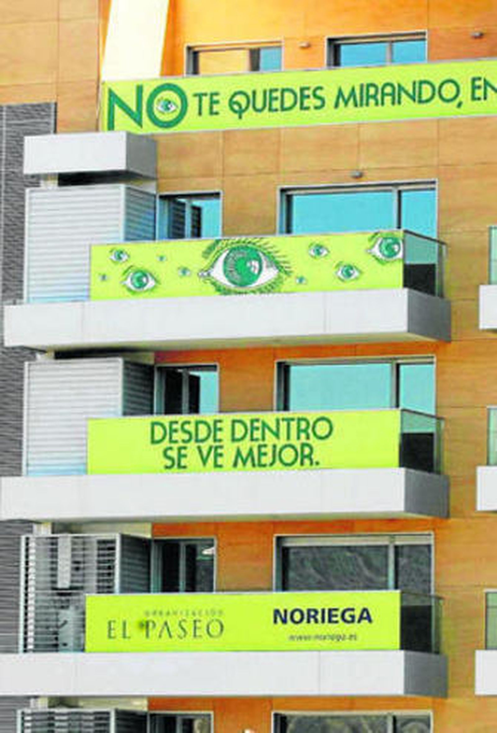 Una promoción de viviendas.