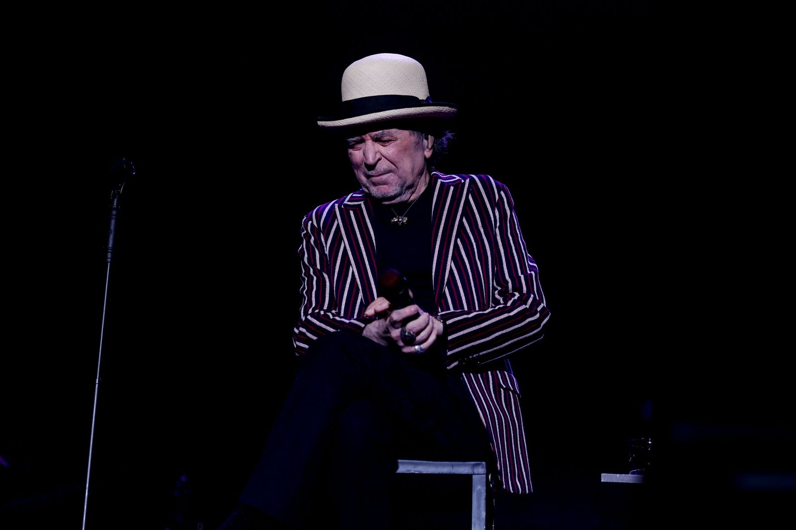 Joaquín Sabina, en un concierto en Madrid en mayo.