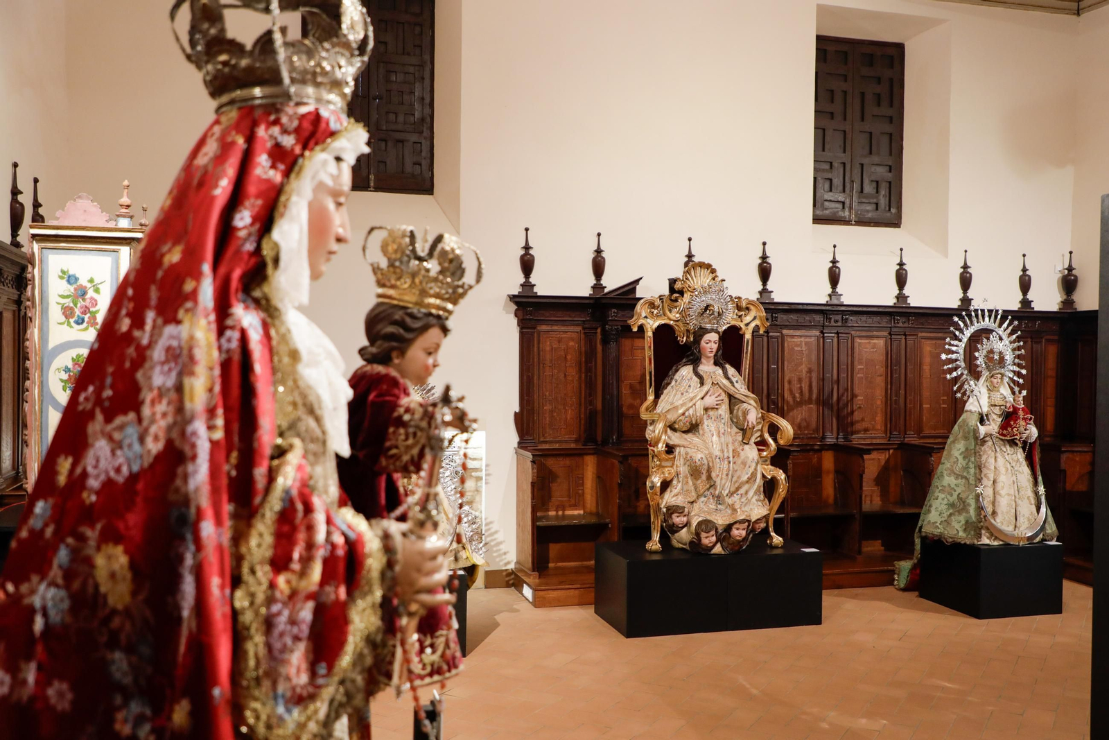 Inauguración de la exposición Devociones populares en las clausuras de Sevilla, en la Iglesia Santa Clara