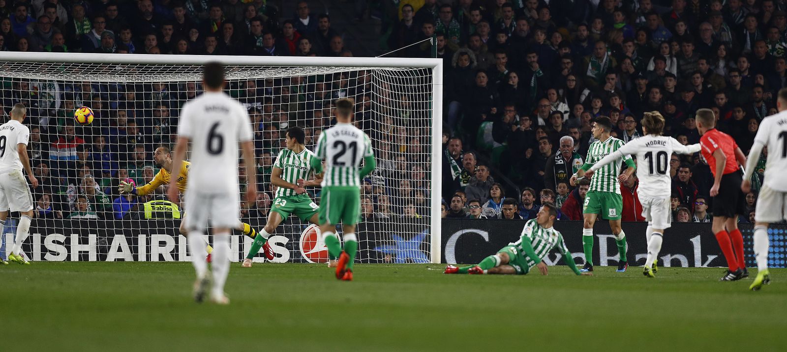 El Betis-Real Madrid, en imágenes