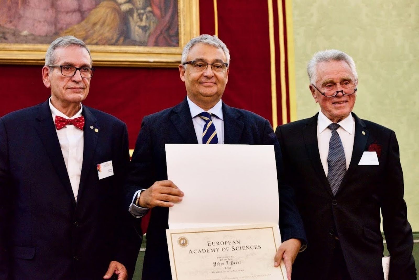 El Profesor de la Universidad de Huelva Pedro Pérez ingresa en la European Academy os Sciences