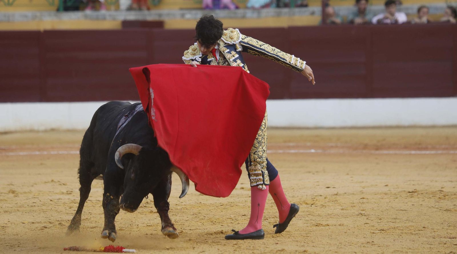 Fotos del triunfo de Manuel Roman y Javier Zulueta con la buena novillada de Núñez de Tarifa que abrió la Feria de La Línea