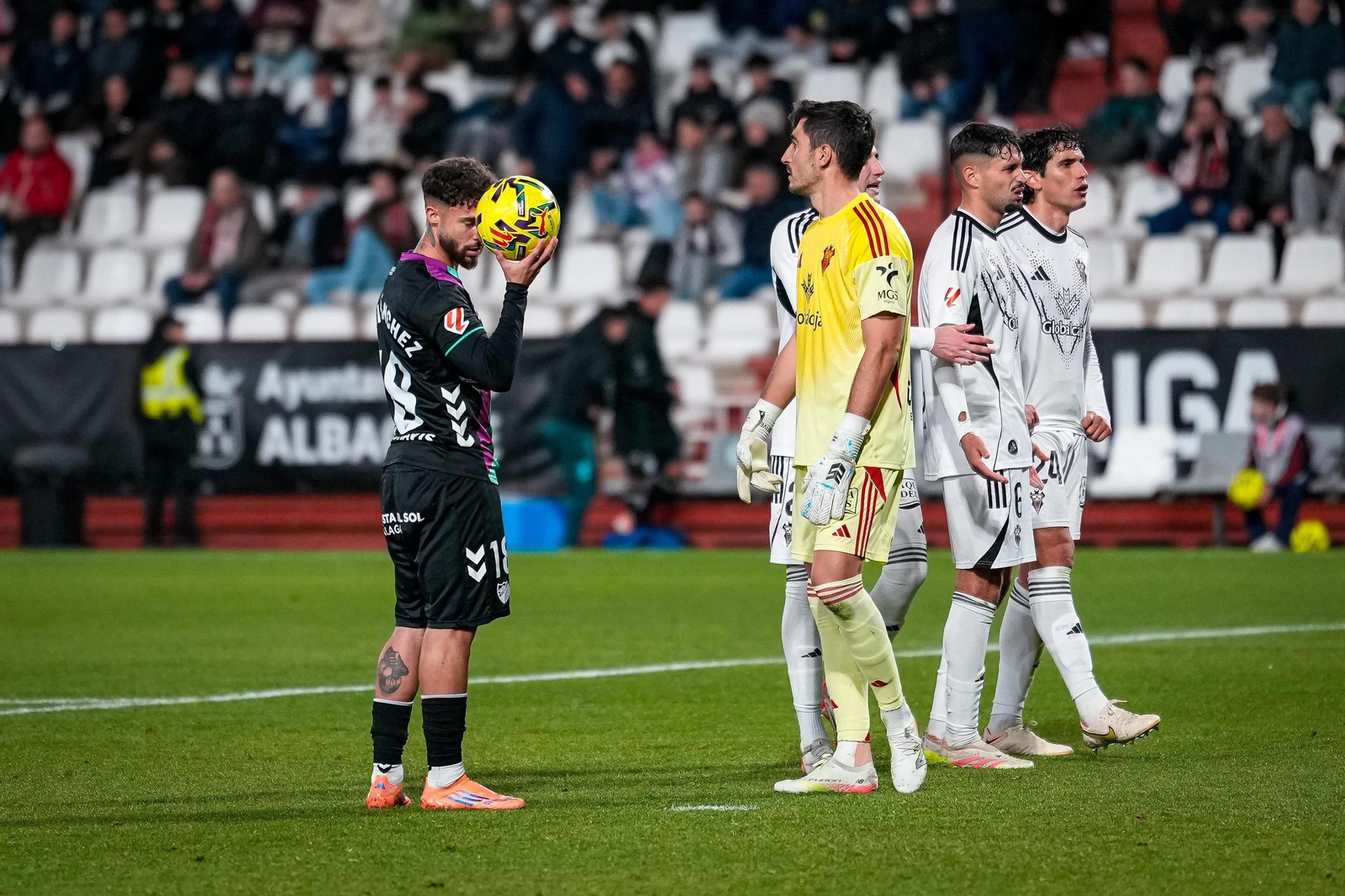 Albacete-Málaga CF, en fotos