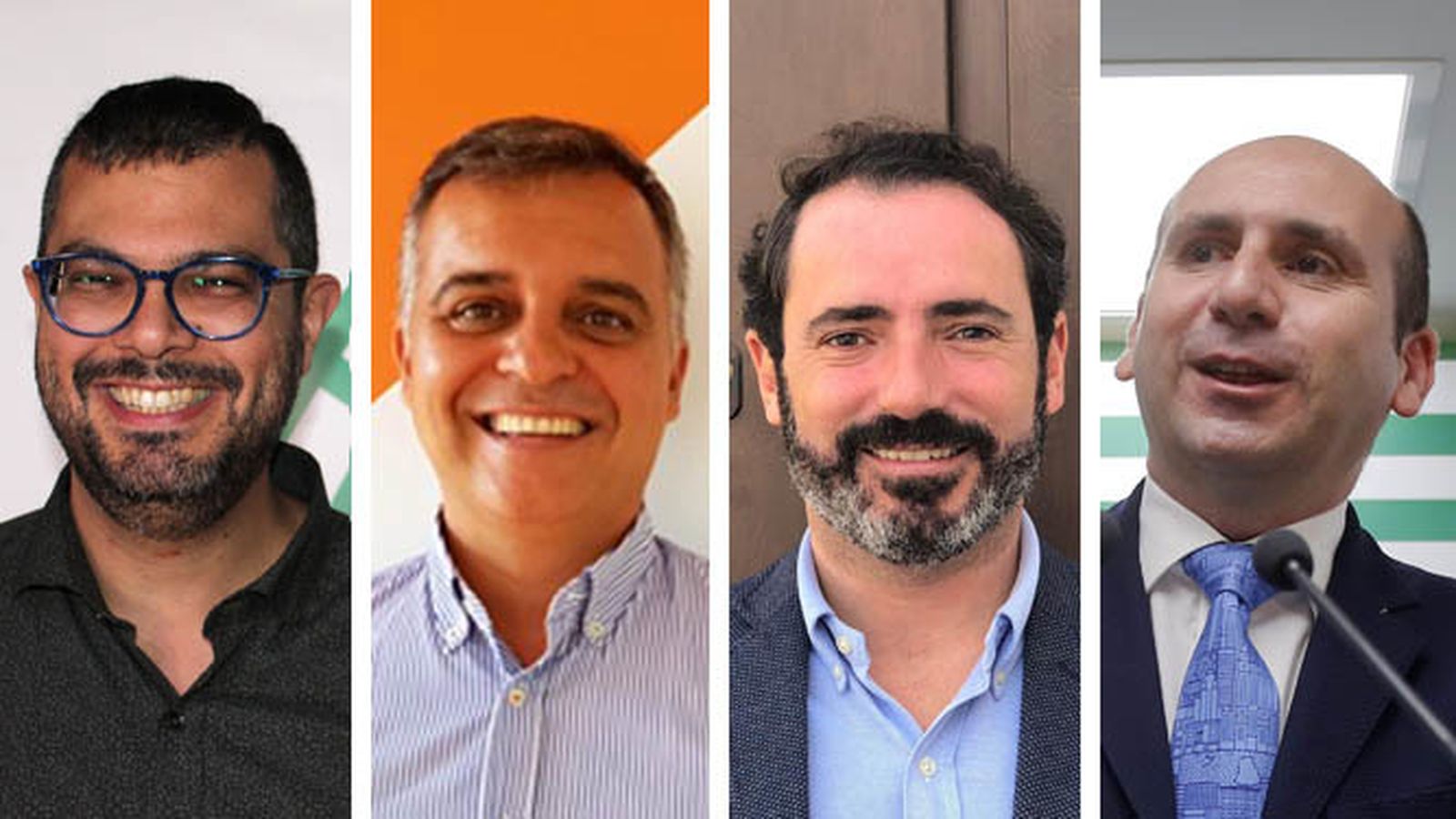 Juan Antonio Gil, Javier Pareja, José Ramón Carmona y Francisco Conejo.