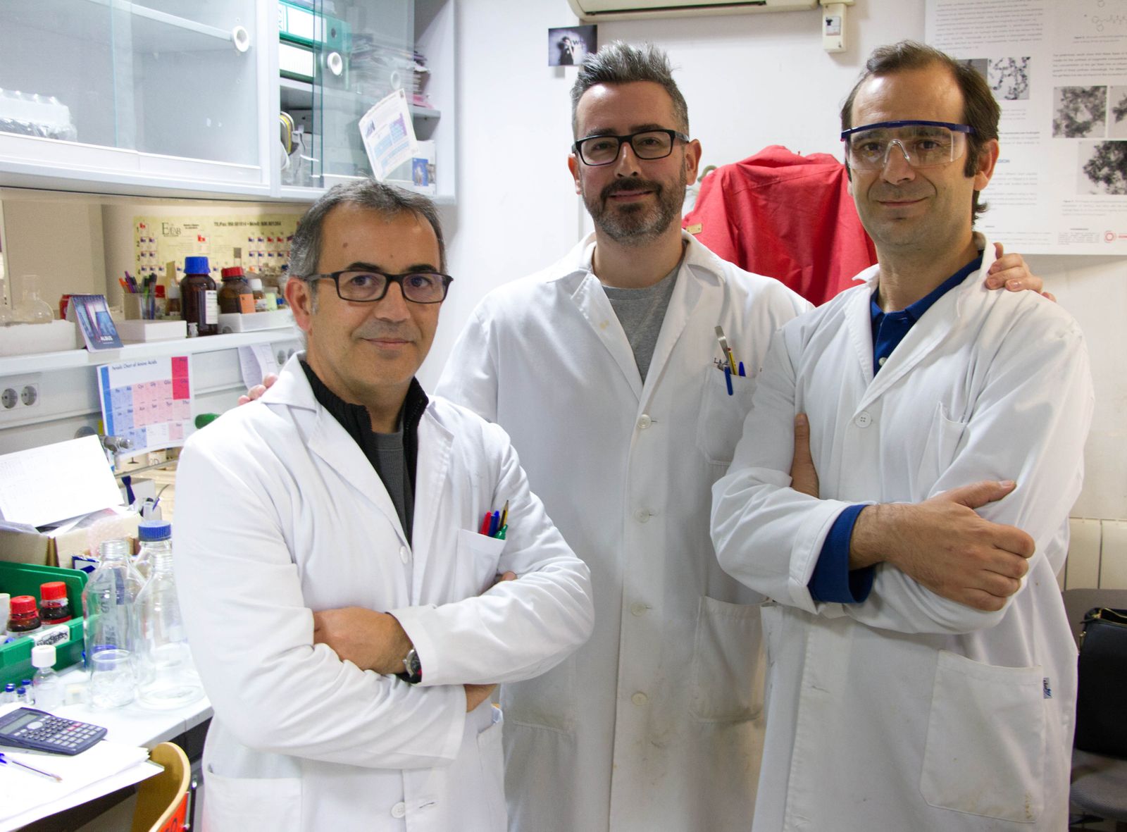 Los investigadores que han llevado a cabo este trabajo.