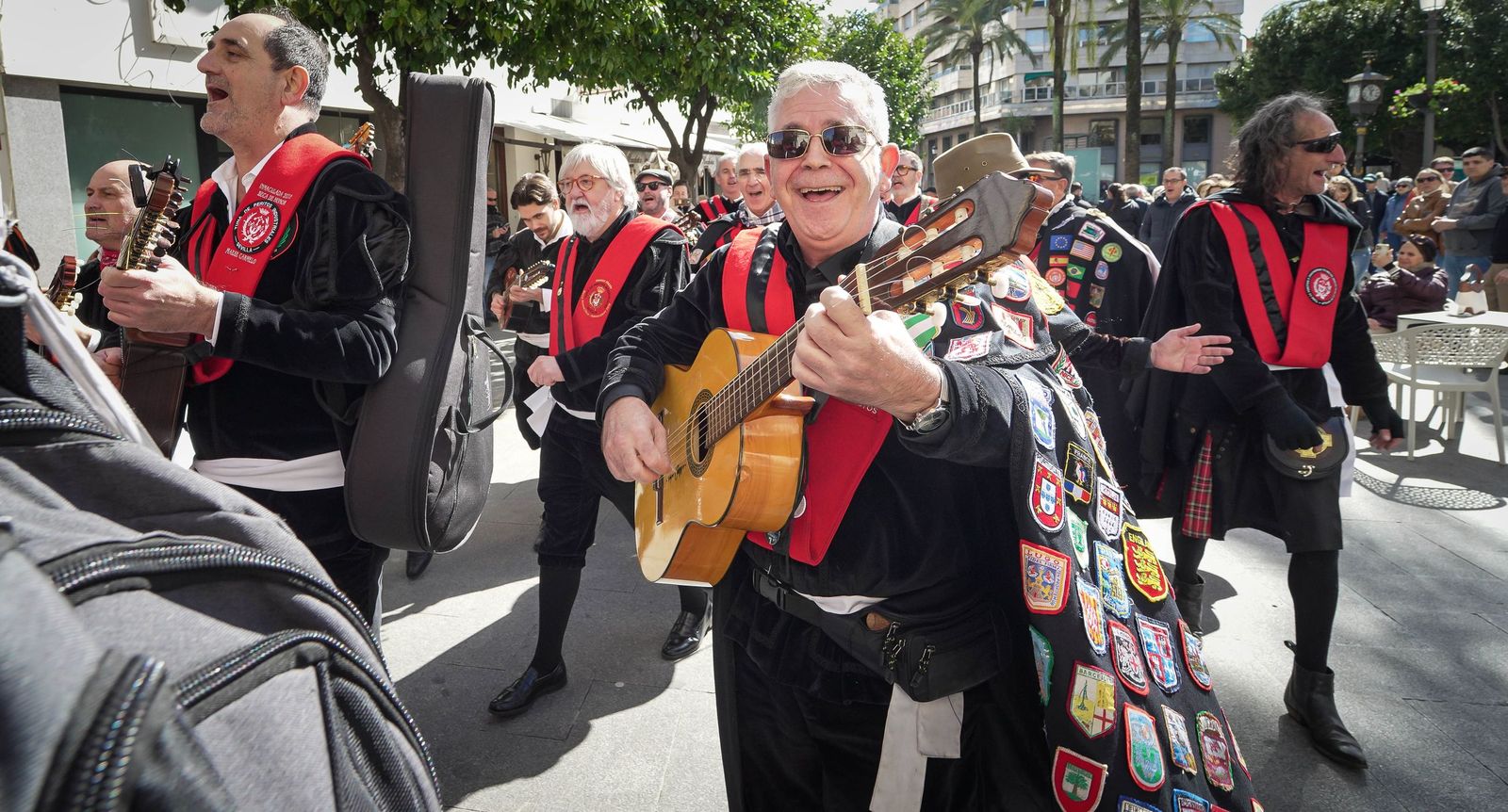 Las Tunas animan el centro de Jerez, en imágenes