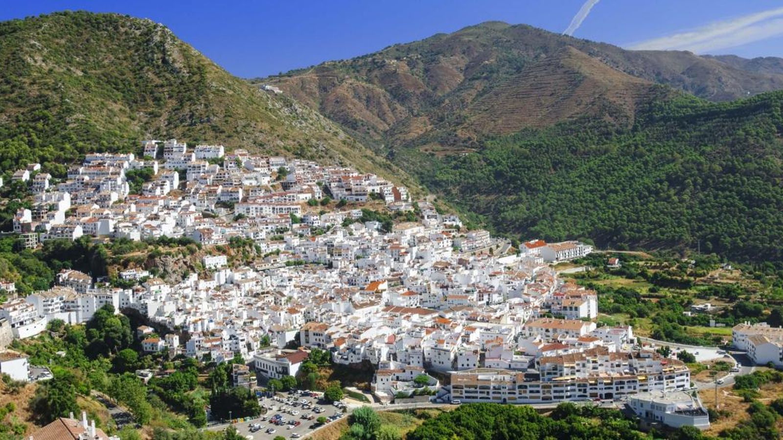 Una panorámica de Álora Una panorámica de Álora
