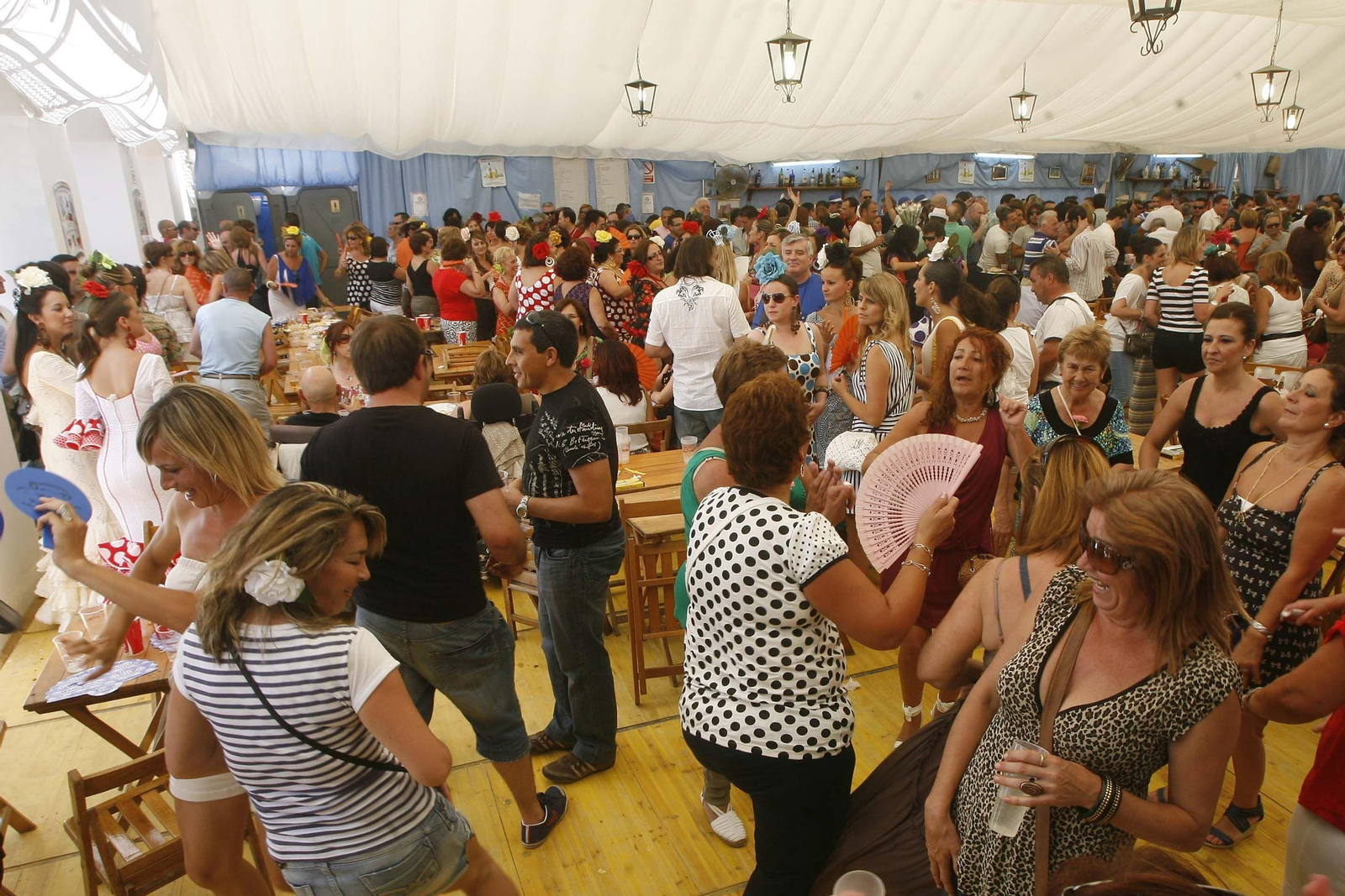 Así ha cambiado la Feria de Puerto Real en los últimos 30 años