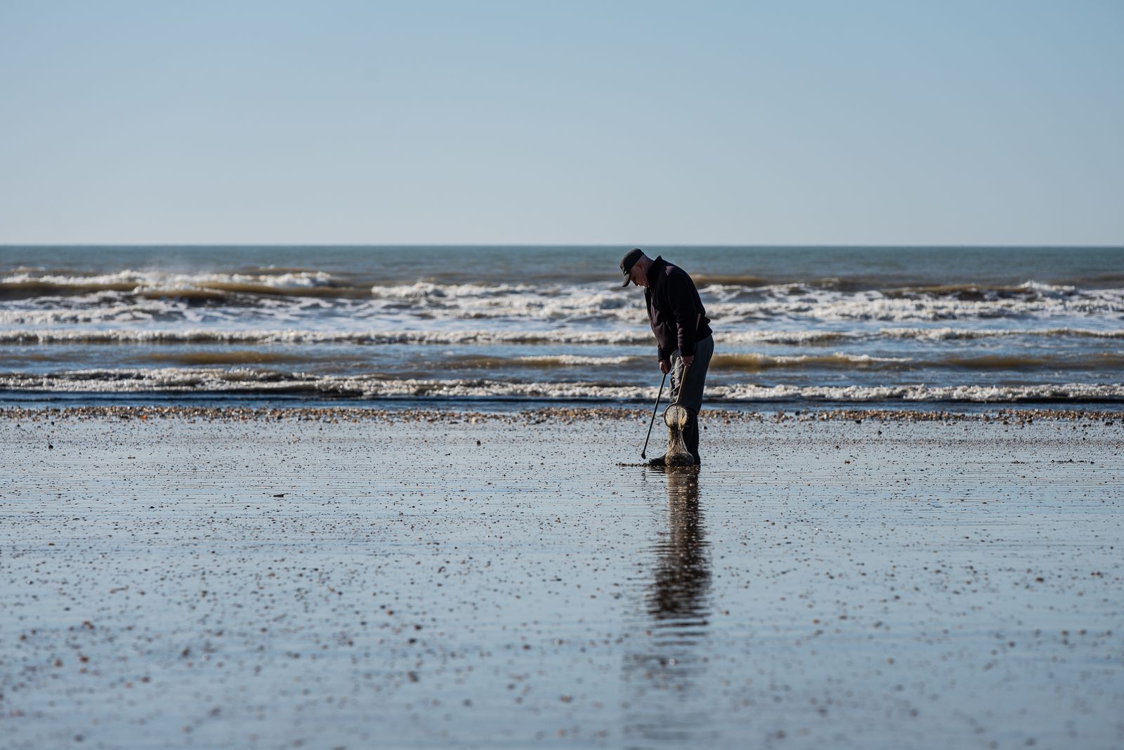 Imágenes de la mañana primaveral del 26 de diciembre en las playas de Huelva
